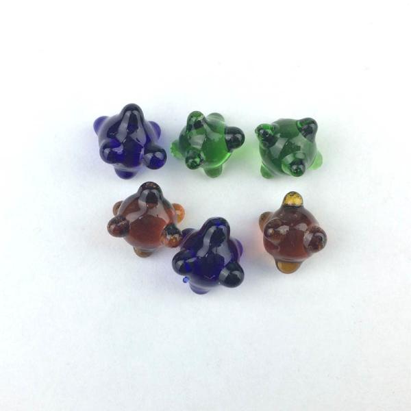 Durable Hand Blown Glass Bongs Accessories Glass Bong Filter Sea Mine Screen