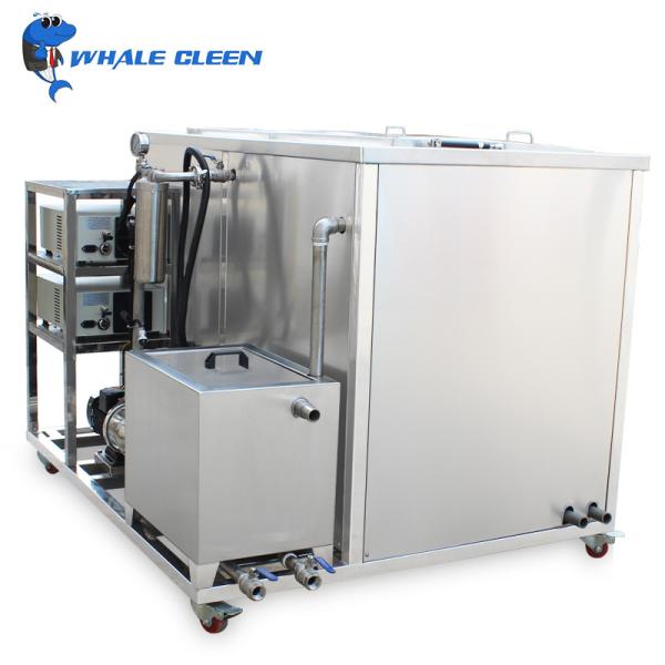 Líquido de limpeza ultrassônico 1.8KW do poder de 2 tanques líquido de limpeza pequeno ultrassônico de 175 peças do litro