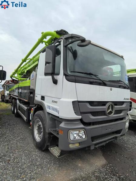 2015 Zoomlion Renew 49m Truck Mounted Concrete Pump Fully Hydraulic Truck