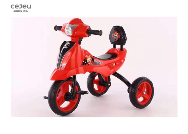 Plastic Iron Led Ride On Trikes For 2 Year Olds 67*61*47cm