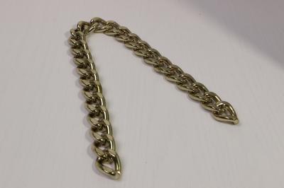 A bolsa do metal da joia acorrenta o peso da largura 128g de 20mm sem chumbo