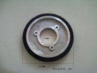 Textile Machinery Stenter Brushes Roll Cotton Spindle Nylon Bristle Aluminum Body