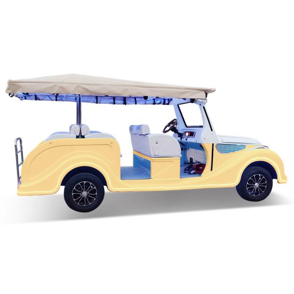 11 lugares Carro Elétrico Clássico Viagens Retro Carro Turístico Com Toldo Para Adultos