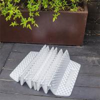 99g Peso Ultraligero Espuma Pad Dormir Perla Blanco ahorro de espacio PE Mochila de espuma