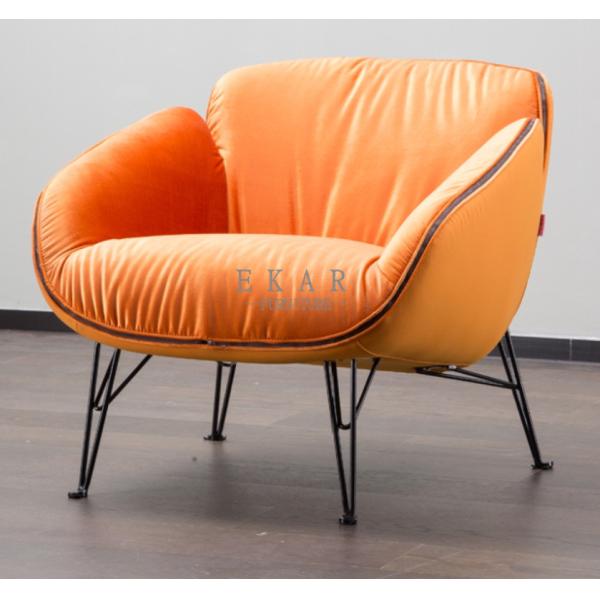 Modern Recliner Living Room Fabric Leisure Chair