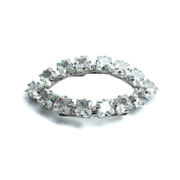 Lips Style Shoe Lace Flowers 3.2cm*6.2cm Size For Shoe Ornament