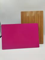 Panneau composite en aluminium PE / 0,4 mm en aluminium, finition miroir pour murs de rideau