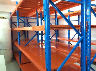 Factory Adjustable Medium Duty Storage Racking 300-800kg/Layer Boltless Design