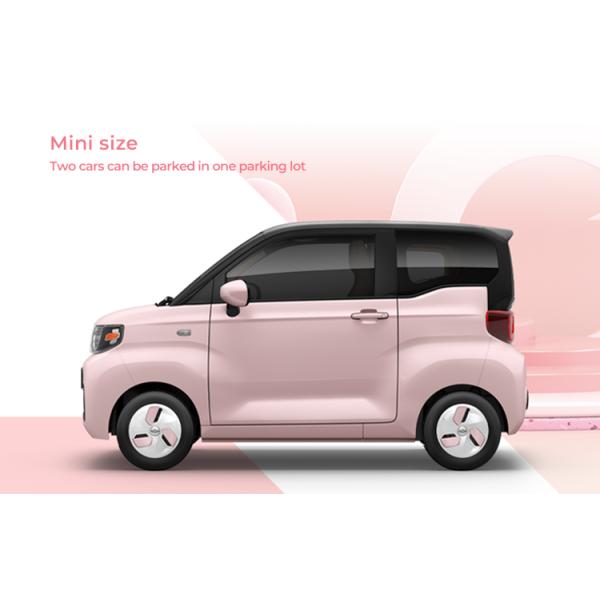 Left Hand Drive Chery QQ Ice Cream EV Electric Car 4 Seats 100km/H