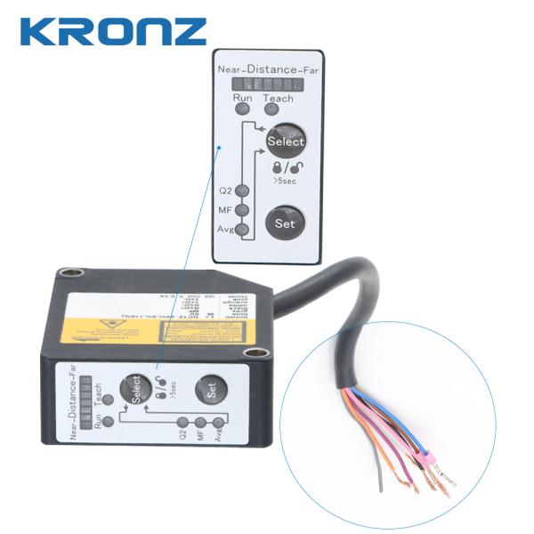 Industrial Photoelectric Sensors Measurement Shock Resistance 50G F.S. 8mm