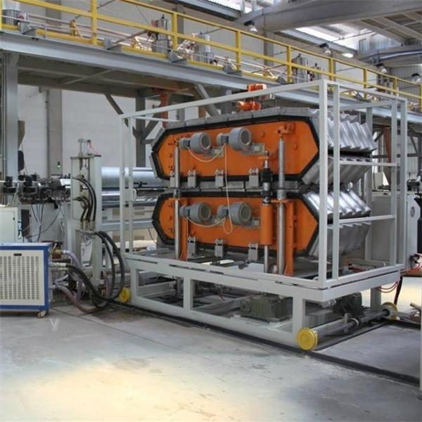 Plastic Wpc Window PVC Profile Extrusion Machine Conical Twin Screw