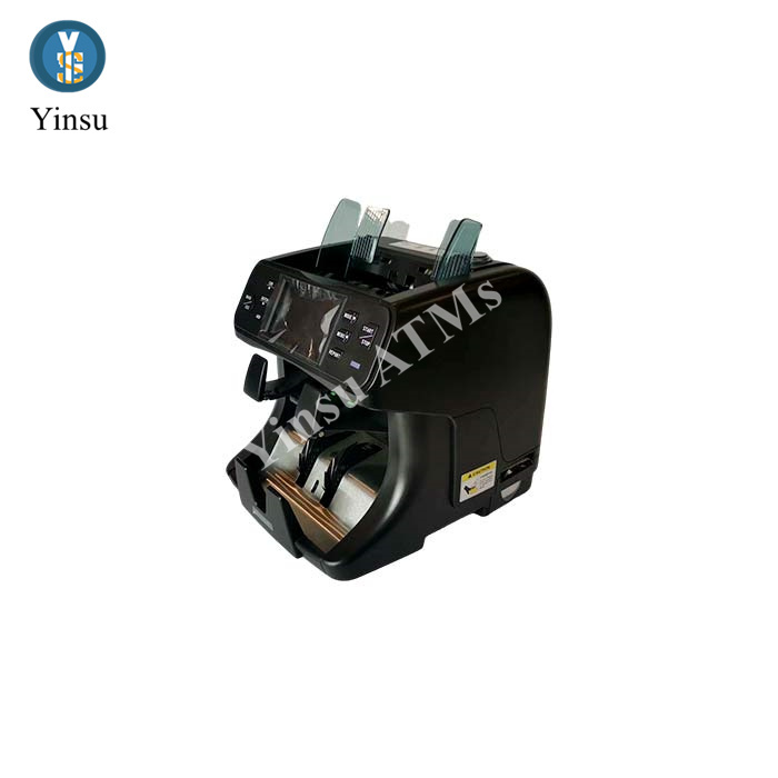 Bank Note Counting Machine 1+1 Pocket Banknote Sorting Machine 208C Money Counting