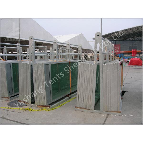 Waterproof Outdoor Event Tent Fittings Glass Wall / ABS Wall / Corrugated Sheet Wall