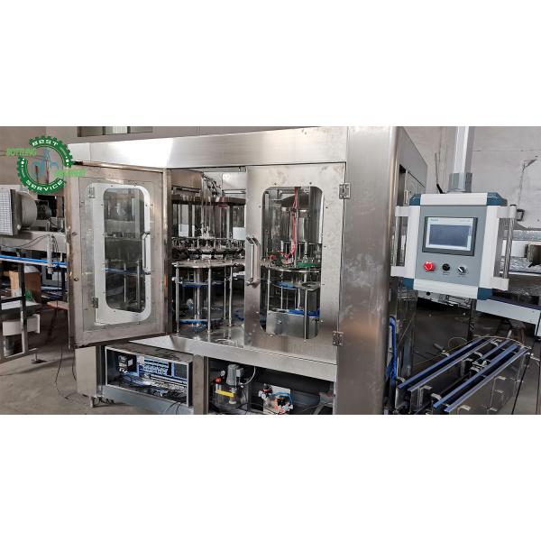 Automatic 6000b/h Plastic 500cc 600ml 650ml 1L Bottle Fresh Refreshing Drinkable Water Mouthwash Washing Filling Capping Machine