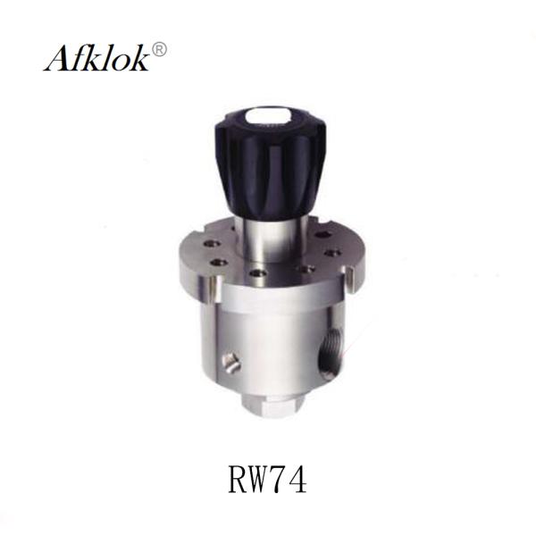 Single Stage Stainless Steel Pressure Regulator , High Pressure Air Regulator Valve