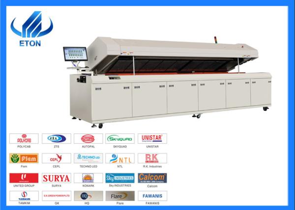 SMT Reflow Oven SMT Mounting Machine Lead Free ETON R10 Automatic Machine