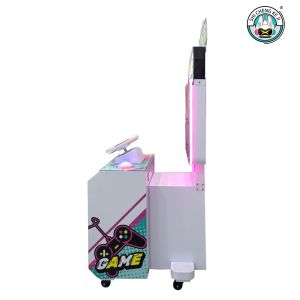 Children'S Magic Coin Claw Machine Coin Operated Starship Project Racing Single
