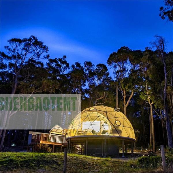 Eco Resort Geodesic Dome House Luxury Hotel Tent Camp Hot Tourism Season
