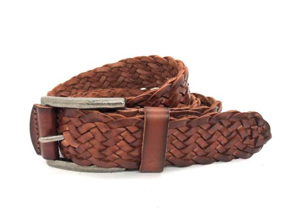 Correias ocasionais da correia de couro/couro dos homens do negócio do vintage para homens