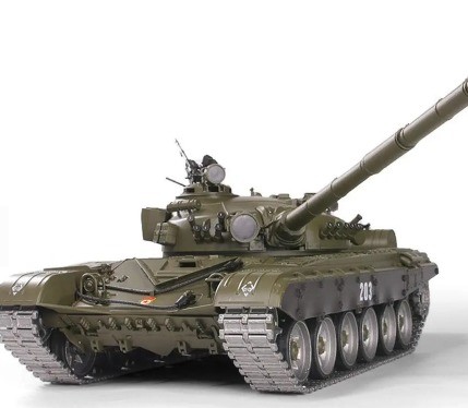 1/16 RC Tank Shooting Toy Car Electric Boys Toys with Music Smoke and Remote Control