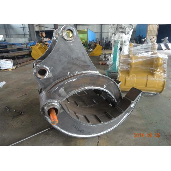 Mechanical Type Heavy Duty Rock Grapples For Excavators Hitachi ZX330