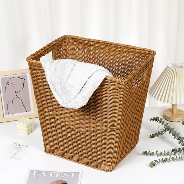 Rattan Washing Basket Hotel Guest Room Supplies Large Rattan Laundry Basket