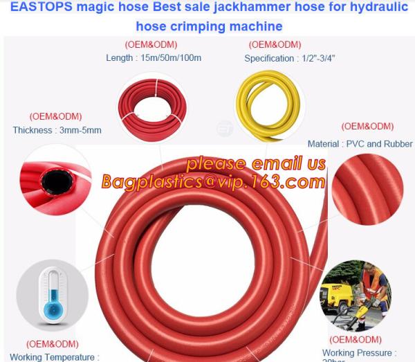 Layflat PVC Transparent Hose Clear Suction No-Kinking PVC Tubing Soft Clear PVC Tube High Pressure Spray Hose