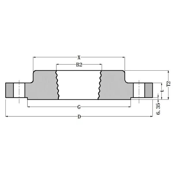 ASME B16.5 Class 600LB Stainless Steel Threaded Flanges Raised Face THRF 1/2'' To 24''Inch for Oil and Gas Industry