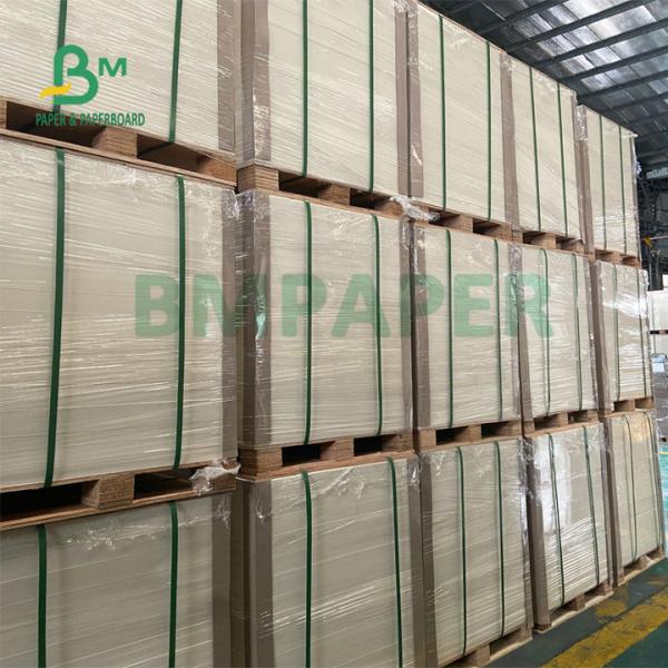 40pt 60pt Uncoated White Coaster Board For Making Drink Coaster Tabuleiro branco não revestido para fabricação de tabuleiros para bebidas