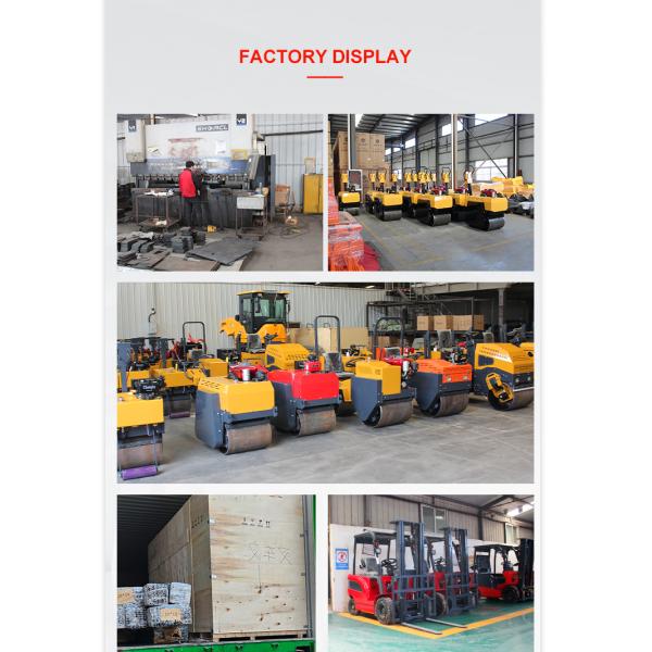 New Small Hand Roller Compactor Vibratory Road Roller Walk Behind Road Roller