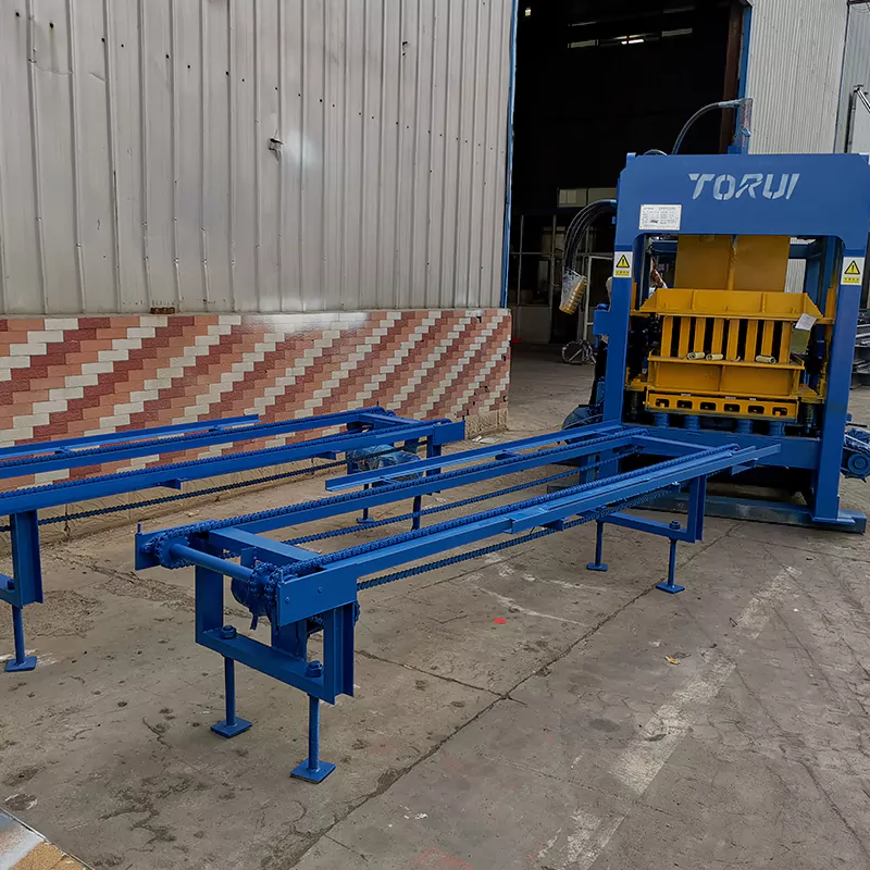 Safety QT4-15 Automatic Block Machine High Efficiency Customization