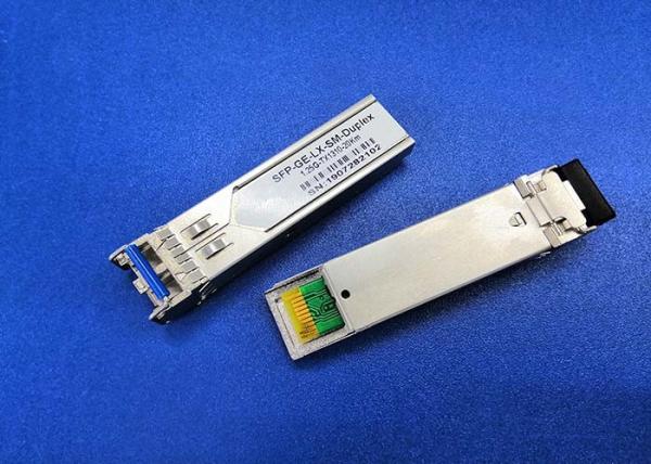 1310nm 10KM 1.25bps Compatible SFP Modules SM Dual LC SFP Module ISO9001 Approved