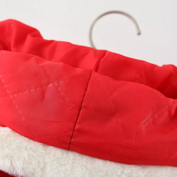 Cute Children'S Girls Heavy Winter Red Hooded Cape Coats Little Ears Hat