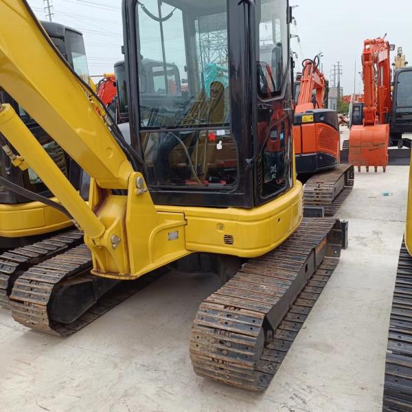 5.5 toneladas Excavadora hidráulica usada PC55 PC55MR Komatsu Mini Excavadora de rastreo