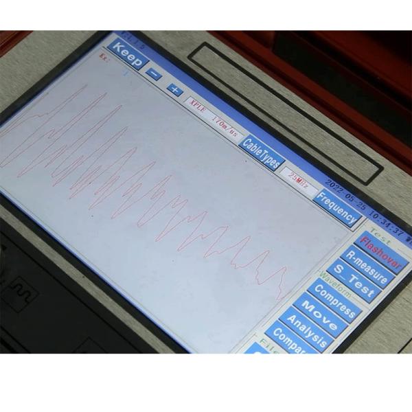 10 Inch LCD TDR Cable Fault Locator for Underground Testing
