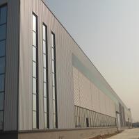 Large Span Steel Frame Building Construction Corrosion Resistance High Durability