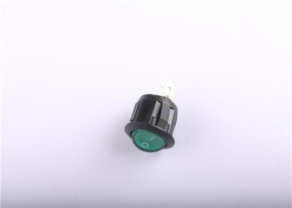 Radiator Heater Miniature Round Rocker Switch 3 Way Customized Color