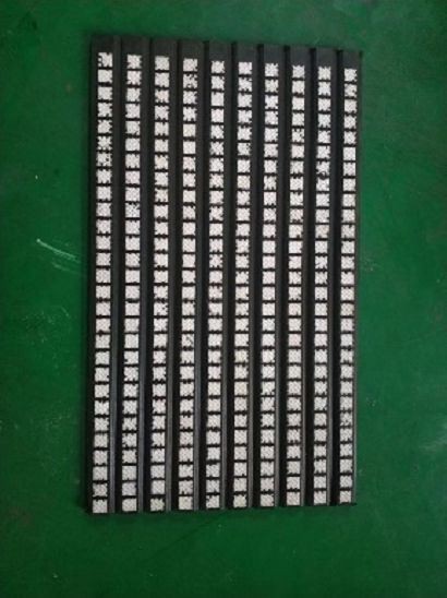 Отпорная на износ керамическая панель из каучука из алюминия