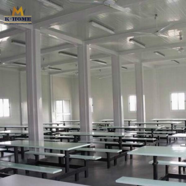 Expandable Workers Prefabricated Container Kitchen And Dining Hall Food Storage