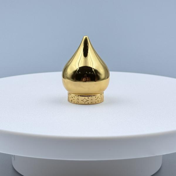 Customizable Metal Perfume Cap for Unique and Customized Fragrance Bottles