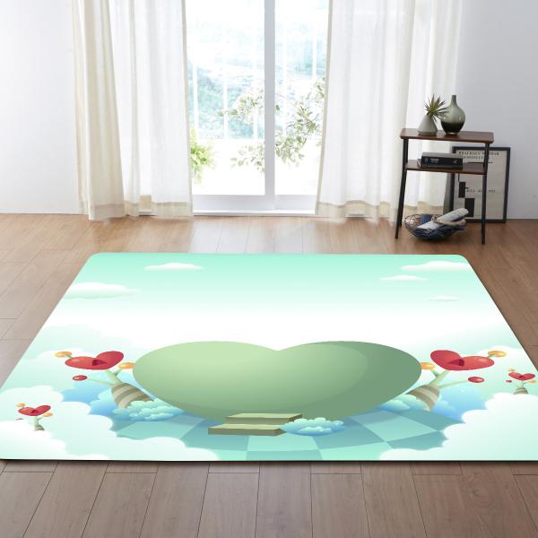 Love Contemporary Rugs For Living Room Bedroom 5x7 Anti Slip