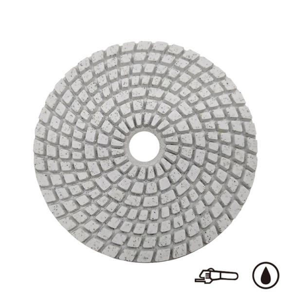 Deyi 100mm 125mm Diamond Polishing Pads 5 Inch For Marble