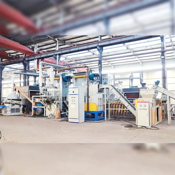 Glass Removal Separating Machine for Popular Waste Solar Panels Recycling 200-1000kg/h