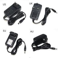 Adaptador de fonte de alimentação 12V 2A para câmera CCTV com conector DC de 5,5mm