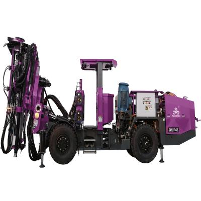 Hydraulic Jumbo Drilling Rig Equipment Underground Tunneling Blast hole Drilling Rig