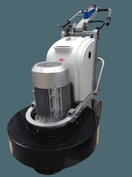 7.5 Kw Walk Behind Concrete Floor Grinding Machine 12 Heads Four Grinding Plate