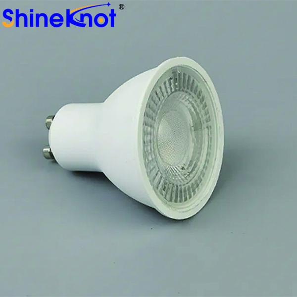 7W Ceiling Downlight Housing Plastic Aluminum Gu10 Lamp Bulb Led Spotlight for Dining