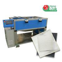 Ângulo 1.5KW que corta o filtro de HEPA que faz a máquina 150mm-600mm o filtro longo
