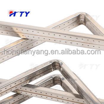 Modern Design High Frequency Insulating Glass Aluminum Spacer Bar With Optional Size