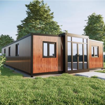 Maison modulaire en acier préfabriqué rapide, maison miniature préfabriquée extensible